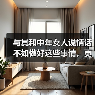 与其和中年女人说情话不如做好这些事情，更让对方安心（图3）
