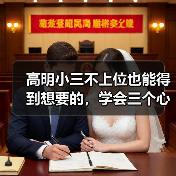 高明小三不上位也能得到想要的,学会三个心法,让小三没戏可唱(图4) 高明小三不上位也能得到想要的,学会三个心法,让小三没戏可唱(图4)