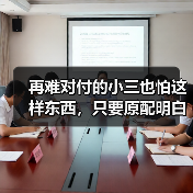 再难对付的小三也怕这样东西，只要原配明白，小三就无戏可唱了（图3）