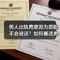 男人出轨竟是因为原配不会说话?如何看透男人心理?(图2) 男人出轨竟是因为原配不会说话?如何看透男人心理?(图2)