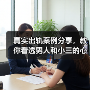 真实出轨案例分享,教你看透男人和小三的心理,看完小三没戏唱(图4) 真实出轨案例分享,教你看透男人和小三的心理,看完小三没戏唱(图4)