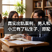 真实出轨案例，男人和小三有了私生子，原配这么做，坑苦小三（图4）