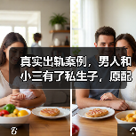 真实出轨案例，男人和小三有了私生子，原配这么做，坑苦小三（图1）