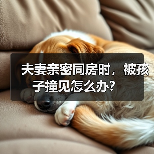 夫妻亲密同房时,被孩子撞见怎么办?(图3) 夫妻亲密同房时,被孩子撞见怎么办?(图3)