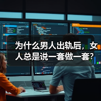 为什么男人出轨后,女人总是说一套做一套?(图2) 为什么男人出轨后,女人总是说一套做一套?(图2)