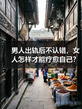 男人出轨后不认错，女人怎样才能疗愈自己？（图1）