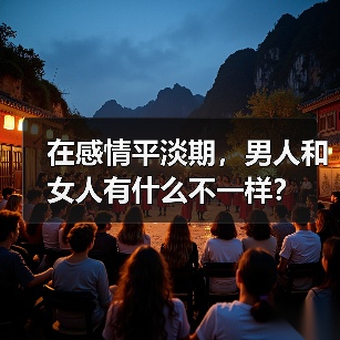 在感情平淡期，男人和女人有什么不一样？（图3）