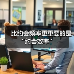 比约会频率更重要的是“约会效率”（图1）