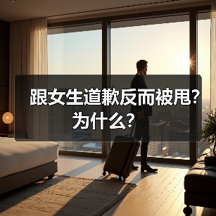 跟女生道歉反而被甩？为什么？（图1）