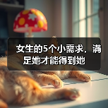 女生的5个小需求，满足她才能得到她（图1）