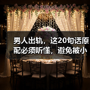 男人出轨,这20句话原配必须听懂,避免被小三套路,拒绝上当受骗(图3) 男人出轨,这20句话原配必须听懂,避免被小三套路,拒绝上当受骗(图3)