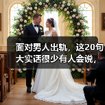 面对男人出轨,这20句大实话很少有人会说,但是原配必须要听懂(图4) 面对男人出轨,这20句大实话很少有人会说,但是原配必须要听懂(图4)