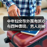 中年妇女在外面有新欢有四种表现,男人别被愚弄了(图3) 中年妇女在外面有新欢有四种表现,男人别被愚弄了(图3)