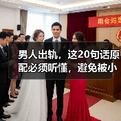 男人出轨,这20句话原配必须听懂,避免被小三套路,拒绝上当受骗(图4) 男人出轨,这20句话原配必须听懂,避免被小三套路,拒绝上当受骗(图4)