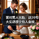 面对男人出轨,这20句大实话很少有人会说,但是原配必须要听懂(图1) 面对男人出轨,这20句大实话很少有人会说,但是原配必须要听懂(图1)