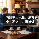面对男人出轨,原配五个“不做”,直接让小三找不着北!(图4) 面对男人出轨,原配五个“不做”,直接让小三找不着北!(图4)