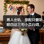 男人出轨,原配只要听明白这三句小品台词,小三就完全没戏唱了(图1) 男人出轨,原配只要听明白这三句小品台词,小三就完全没戏唱了(图1)