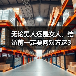 无论男人还是女人,结婚前一定要问对方这3个问题(图2) 无论男人还是女人,结婚前一定要问对方这3个问题(图2)