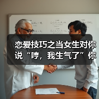 恋爱技巧之当女生对你说“哼，我生气了”你要这样回复才是最好的（图3）