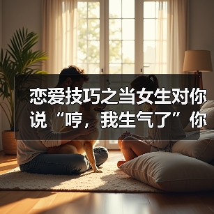 恋爱技巧之当女生对你说“哼，我生气了”你要这样回复才是最好的（图4）