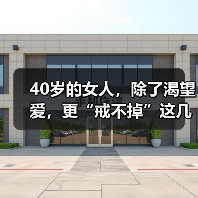 40岁的女人，除了渴望爱，更“戒不掉”这几种男人（图1）