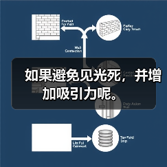 如果避免见光死，并增加吸引力呢。（图4）