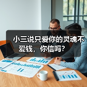小三说只爱你的灵魂不爱钱,你信吗?(图3) 小三说只爱你的灵魂不爱钱,你信吗?(图3)