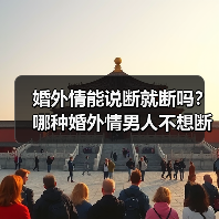 婚外情能说断就断吗?哪种婚外情男人不想断(图4) 婚外情能说断就断吗?哪种婚外情男人不想断(图4)