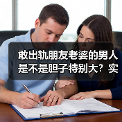 敢出轨朋友老婆的男人是不是胆子特别大?实话告诉你,完全相反(图1) 敢出轨朋友老婆的男人是不是胆子特别大?实话告诉你,完全相反(图1)