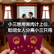 小三想用苦肉计上位,聪明女人分离小三只用了四个字——将计就计(图4) 小三想用苦肉计上位,聪明女人分离小三只用了四个字——将计就计(图4)