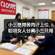 小三想用苦肉计上位,聪明女人分离小三只用了四个字——将计就计(图2) 小三想用苦肉计上位,聪明女人分离小三只用了四个字——将计就计(图2)