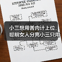 小三想用苦肉计上位,聪明女人分离小三只用了四个字——将计就计(图3) 小三想用苦肉计上位,聪明女人分离小三只用了四个字——将计就计(图3)
