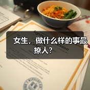 女生,做什么样的事最撩人?(图1) 女生,做什么样的事最撩人?(图1)