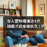 女人要拎得清这4点,婚姻才能幸福长久 | 内附幸福婚姻经营的秘诀(图3) 女人要拎得清这4点,婚姻才能幸福长久 | 内附幸福婚姻经营的秘诀(图3)