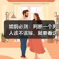 婚前必测:判断一个男人该不该嫁,就要看这几点(图2) 婚前必测:判断一个男人该不该嫁,就要看这几点(图2)