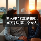 男人对待婚姻的真相:36万彩礼娶一个女人,你愿意吗?(图3) 男人对待婚姻的真相:36万彩礼娶一个女人,你愿意吗?(图3)