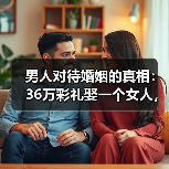 男人对待婚姻的真相:36万彩礼娶一个女人,你愿意吗?(图4) 男人对待婚姻的真相:36万彩礼娶一个女人,你愿意吗?(图4)