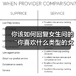 你该如何回复女生问的“你喜欢什么类型的女生啊?”的最佳答案呢(图1) 你该如何回复女生问的“你喜欢什么类型的女生啊?”的最佳答案呢(图1)