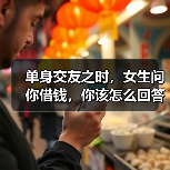单身交友之时,女生问你借钱,你该怎么回答她才是最佳答案呢?(图4) 单身交友之时,女生问你借钱,你该怎么回答她才是最佳答案呢?(图4)