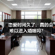 恋爱时间久了,真的会难以进入婚姻吗?(图1) 恋爱时间久了,真的会难以进入婚姻吗?(图1)