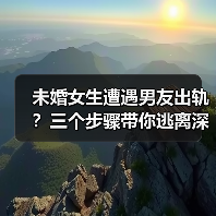 未婚女生遭遇男友出轨?三个步骤带你逃离深渊(图4) 未婚女生遭遇男友出轨?三个步骤带你逃离深渊(图4)