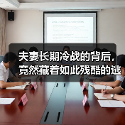 夫妻长期冷战的背后,竟然藏着如此残酷的逃避(图1) 夫妻长期冷战的背后,竟然藏着如此残酷的逃避(图1)