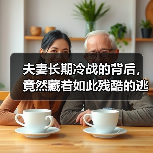 夫妻长期冷战的背后,竟然藏着如此残酷的逃避(图3) 夫妻长期冷战的背后,竟然藏着如此残酷的逃避(图3)
