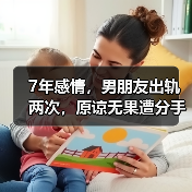 7年感情,男朋友出轨两次,原谅无果遭分手,我该怎么办?(图3) 7年感情,男朋友出轨两次,原谅无果遭分手,我该怎么办?(图3)