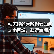 被无视的大龄剩女如何走出困境，获得幸福？（图2）