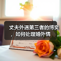 丈夫外遇第三者的博奕,如何处理婚外情(图2) 丈夫外遇第三者的博奕,如何处理婚外情(图2)