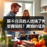 跟不合适的人结婚了需要离婚吗?离婚的征兆行为(图1) 跟不合适的人结婚了需要离婚吗?离婚的征兆行为(图1)