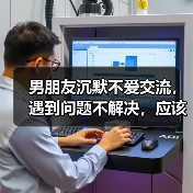 男朋友沉默不爱交流,遇到问题不解决,应该分手吗?(图2) 男朋友沉默不爱交流,遇到问题不解决,应该分手吗?(图2)