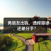 男朋友出轨,选择原谅,还是分手?(图1) 男朋友出轨,选择原谅,还是分手?(图1)