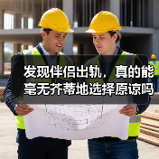 发现伴侣出轨,真的能毫无芥蒂地选择原谅吗?(图1) 发现伴侣出轨,真的能毫无芥蒂地选择原谅吗?(图1)